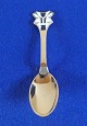 Michelsen Christmas spoon 1991 of Danish gilt sterling ...