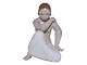 Rare Royal Copenhagen figurineWoman kneeling by Arno ...