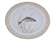 Flora DanicaMiddagstallerken med fisk 25,5 cm. #3549