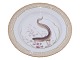 Flora DanicaMiddagstallerken med fisk 25,5 cm. #3549
