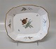 Klosterkælderen præsenterer: 702-1717 Fad 27 x 23,5 cm	Brun Tulipan Svejfet # 702 Kongelig Dansk Spise- og ...