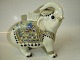 Royal Copenhagen / Aluminia Fajance Elephant in the form of a candlestick Sold