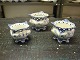 Royal Blue lace sugar bowls in 3 different sizes in many other parts in stock 
5000 m2 showroom