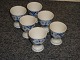Royal egg cup in half blonde Blue 6 pieces of other parts in stock 5000 m2 
showroom