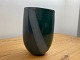 Grøn og blå keramisk vase af Lasse Birk