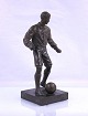 Fodboldspillerfigur i Bronze