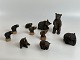 Charmerende bjørne fra svenske Tilgmans Keramik, Harry Tilgman, 20 århundrede