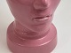 Hattehoved af pink keramik, West Germany nr. 701