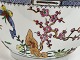 Kinesisk urtepotte / cachepot med sommerfugle og kirsebærgrene, 20. århundrede