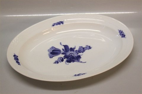 Klosterkælderen - Danish Porcelain Blue Flower braided Tableware 8016-10  Oval dish 34.5 cm - Danish Porcelain Blue Flower braided Tableware 8016-10  Oval dish 34.5 cm