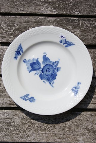  Royal Copenhagen Blue Flower large cake plate no. 8093 -  17.5 cm.