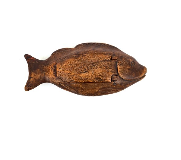 Small wooden fish