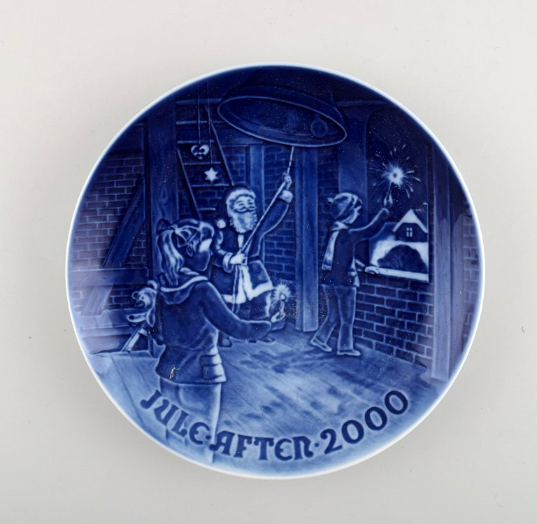 B&G Christmas Plate 2000.
"Christmas in the clock tower"