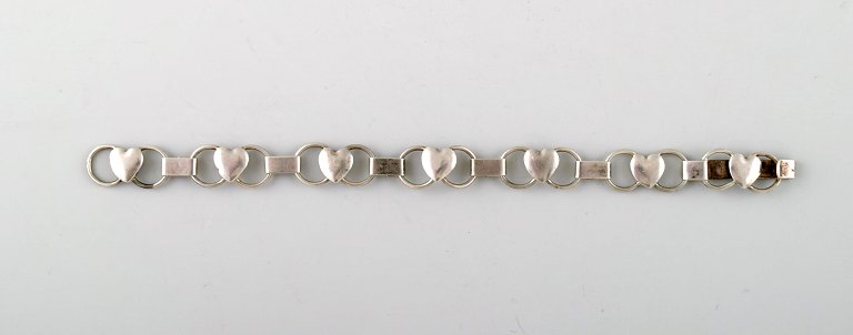 Modern Danish design. Bracelet in silver.
