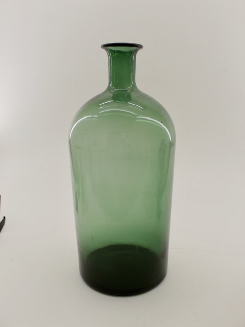 Holmegård green vinegar bottle