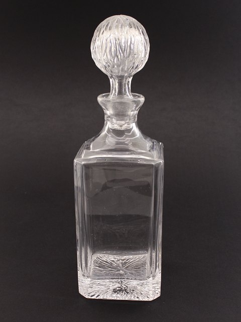 Square whiskey decanter