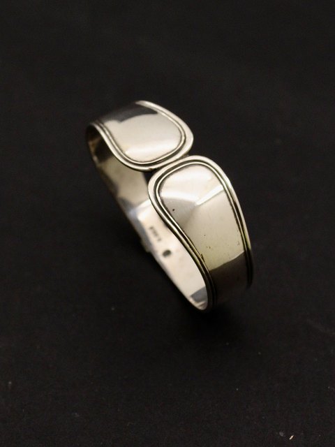 Old Danish 830 silver napkin ring