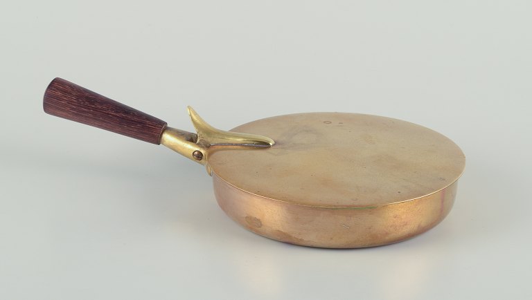 Illums Bolighus, lidded saucepan in brass.