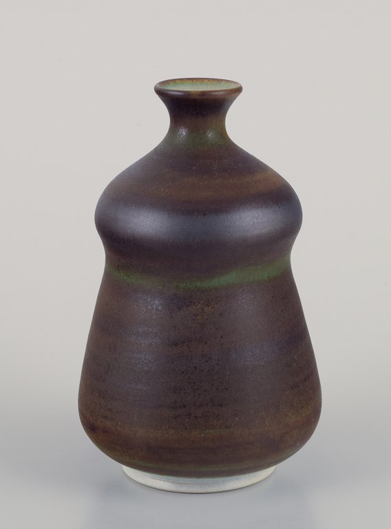 John Andersson for Höganäs, Sweden. Unique ceramic vase.