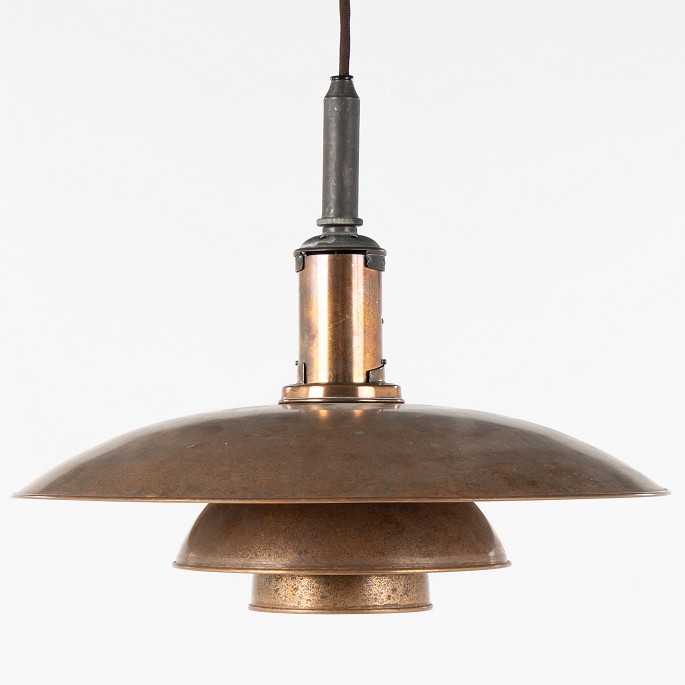 Poul Henningsen / Louis Poulsen
PH 4/3 - Pendant in copper, marked 