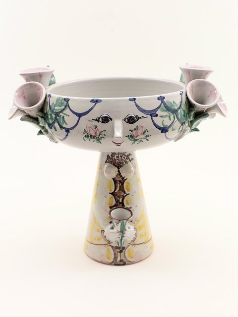 Bjørn Wiinblad opsats af glaseret keramik