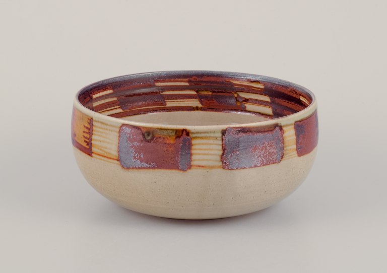 Hjort, Bornholm. 
Unique ceramic bowl.