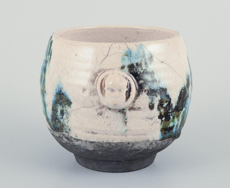 Rolf Fagerberg.
Swedish ceramicist. Unique ceramic jar.