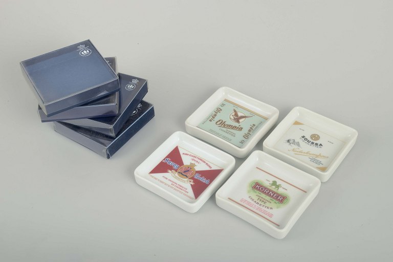 Bing & Grøndahl
Ashtrays, 1980s.