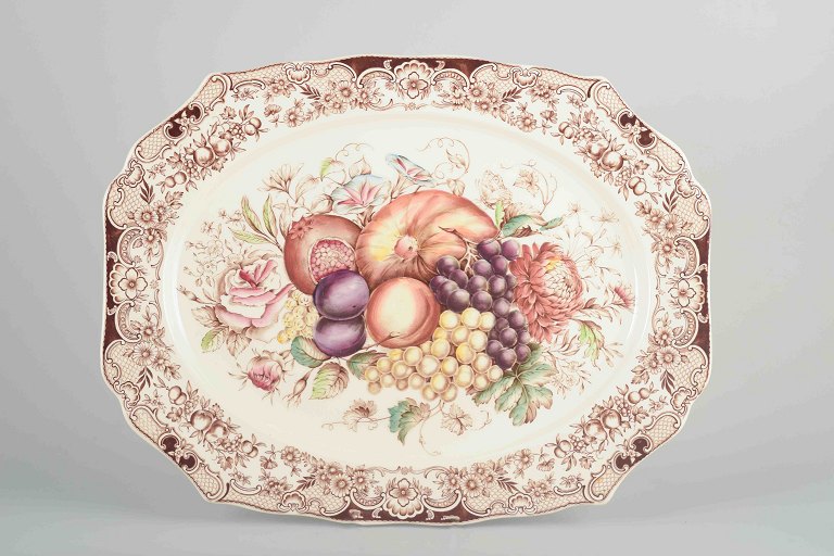 Johnson Bros. Very large Serving Platter, mid-20th century.

