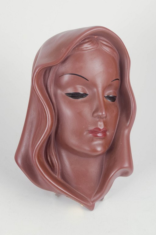 Goldscheider, vægmaske.