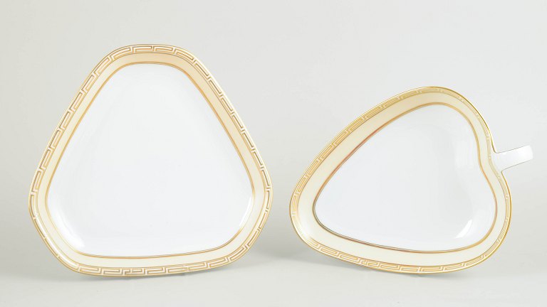 Bing & Grøndahl Rossini, sæt med 2 fade.