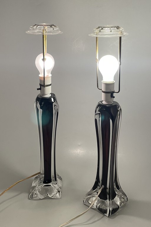 Paul Kedelv for Flygfors, pair of table lamps.