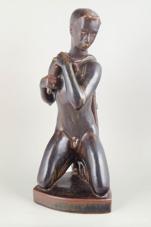 Johannes Hedegaard for Royal Copenhagen, monumental skulptur.