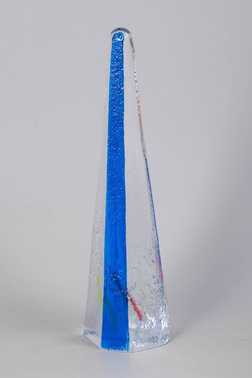 Bjørn Hultquist for Johansfors, obelisk skulptur.