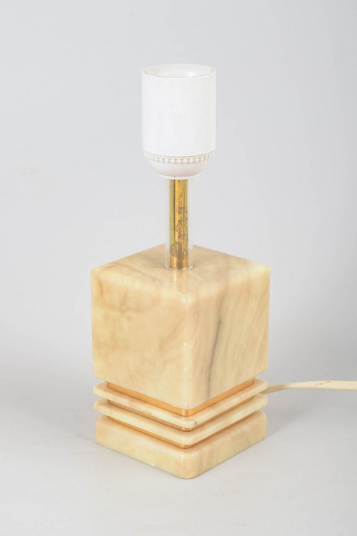 Cerri Nestore Volterra, bordlampe i alabast.