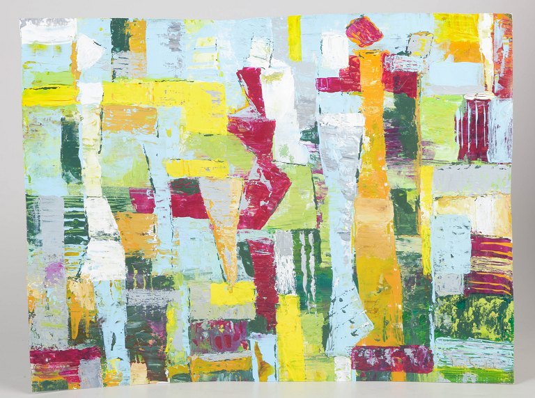Lucja Szostak, abstrakt maleri, listet polsk billedkunstner.